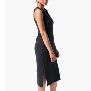 SHILPA MIDI TANK DRESS BLACK L - ABLE